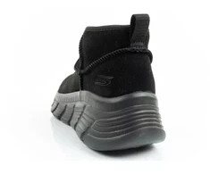 Skechers moteriški žiemos batai, pašiltinti odiniai aulinukai