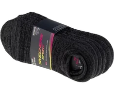 Skechers moteriškos pusilgės kilpinės kojinės, 6 porų pakuotė, S113157-GRY, pilkos, 36–40 dydis