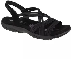 Skechers Reggae Slim Simply Stretch Sandaliai 163023-BLK Juodi 36