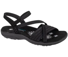 Skechers Reggae Slim - Vasaros karštis Basutės 163116-BBK Juodos 35