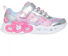 Skechers S-Lights Begalinės širdelių šviesos - Širdelės papuošalai 303261L-SMLT Sidabrinė/Įvairiaspalvė