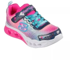 Skechers S-Lights Flutter Heart Lights - Simply Love 302315L-NVMT Navy/Multi