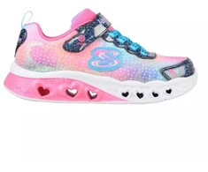 Skechers S-Lights Flutter Heart Lights - Simply Love 302315L-NVMT Navy/Multi