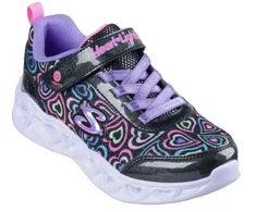 Skechers S-Lights Heart Lights-Boogie Love 303257L-BKMT Juoda/Daugiaspalvė