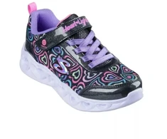 Skechers S-Lights Heart Lights-Boogie Love 303257L-BKMT Juoda/Daugiaspalvė