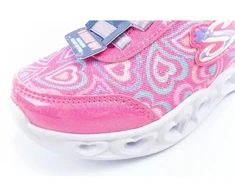 Skechers S Lights-Heart patogūs LED sportiniai bateliai mergaitėms