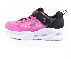 Skechers S Lights mergaičių sportiniai bateliai vaikams – patogūs, su LED
