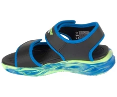 Skechers S-Lights: Sola Glow Basutės - Fusion Brights 407032L-BKBL Juoda 28