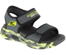 Skechers S-Lights: Sola Glow Sandalas - Fusion Brights 407032L-CCBK Pilka 28