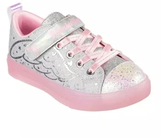 Skechers S Lights Twinkle Sparks Heather Magic Jr 314703L-GYPK batai