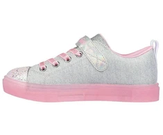 Skechers S Lights Twinkle Sparks Heather Magic Jr 314703L-GYPK batai