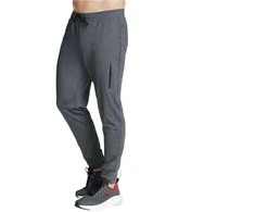 Skechers Skech-Knit Ultra Go Weekend Jogger PT38-BKCC pilkos spalvos kelnės, L dydis