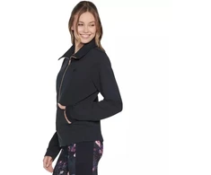 Skechers Skechcloud striukė be kapišono WJA288-BLK Juoda L