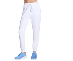 Skechers Skechluxe Elevate joggerio stiliaus kelnės PT149-WHT baltos L