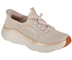 Skechers Slip-Ins: D'lux Vapor - Vakaro švytėjimas 150584-NTGD Smėlio spalvos 35.5