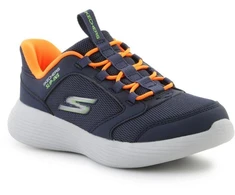 Orange Skechers Slip-ins: GO RUN 400 V.2 - Turbo-Brisk 403899L-NVOR NAVY/Oranžinis