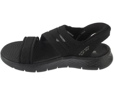 Skechers Slip-Ins: Go Walk Flex Sandalai - Patrauklūs 141482-BBK Juodi 36