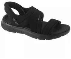 Skechers Slip-Ins: Go Walk Flex Sandalai - Patrauklūs 141482-BBK Juodi 36
