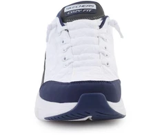 Skechers Slip-ins: Kontūrinis putplastis - Jaukus prigludimas 232619-WNV Balti/Tamsiai mėlyni