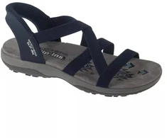 Skechers Slip-Ins: Reggae Slim - Stretch Flex 163460-NVY Navy 36
