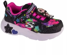 Skechers Snuggle Sneaks - Skech Squad 302214N-BKMT Juoda 23
