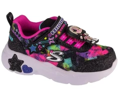Skechers Snuggle Sneaks - Skech Squad 302214N-BKMT Juoda 23