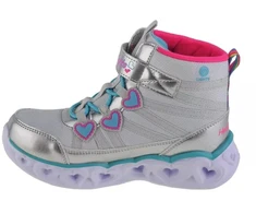 Skechers Sweetheart Lights - Saldus Stilius 302668L-SMLT Sidabrinė 32