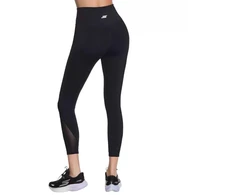 Skechers Tempo aukšto liemens 7/8 tamprės LG83-BLK juodos, L dydis
