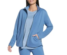 Skechers The Hoodless Hoodie GoWalk Shine striukė JA78-BLMV, mėlyna, S dydis