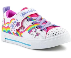 Skechers Twinkle Toes S Lights Twinkle Sparks Jumpin Clouds Jr 314809L-WMLT batai