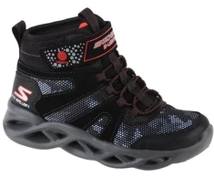Skechers Twisted Brights - Zerrix 400145L-BKRD Juoda 28
