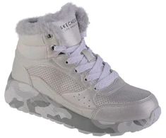 Skechers Uno Lite - Kamufliažinis blizgantis 310485L-SLGY Sidabrinis 29