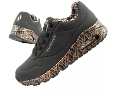 Skechers Uno-Loving Love moteriški sportiniai kedai, madingi juodi