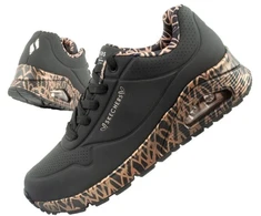 Skechers Uno-Loving Love moteriški sportiniai kedai, madingi juodi
