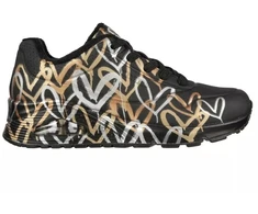 Skechers Uno Metallic Love W 155523/BKGD batai