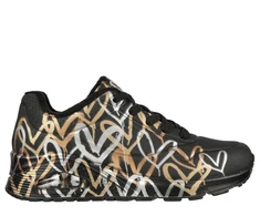 Skechers Uno Metallic Love W 155523/BKGD batai