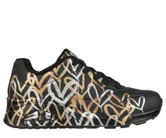 Skechers Uno Metallic Love W 155523/BKGD batai