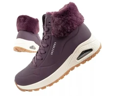 Skechers Uno Rugged moteriški izoliuoti žieminiai batai, violetiniai