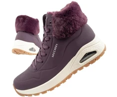 Skechers Uno Rugged moteriški izoliuoti žieminiai batai, violetiniai