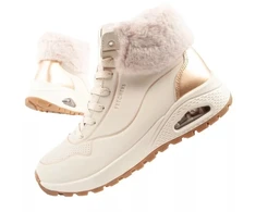 Skechers Uno Rugged moteriški sportiniai aulinukai, pašiltinti, žieminiai, smėlio spalvos