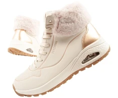 Skechers Uno Rugged moteriški sportiniai aulinukai, pašiltinti, žieminiai, smėlio spalvos