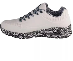 Skechers Uno - Stark Mini Drip 183518-WBK Balta