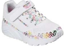 Skechers vaikiški UNO LITE HEART CRAZE sportiniai bateliai 314091L WMLT