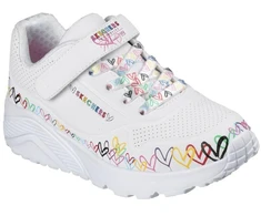 Skechers vaikiški UNO LITE HEART CRAZE sportiniai bateliai 314091L WMLT