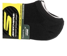 Skechers Vyriški Mikropluošto Kojinės, 3 poros, Juodos, S101715-HBLK, 41-46