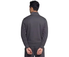 Skechers Weekend Easy 1/4 užtrauktuku segamas džemperis LT269-BKCC, juodas, L dydis