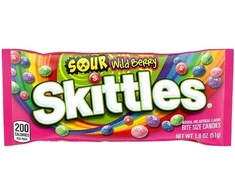 Skittles Sour Wild Berry 51g x24 (USA)