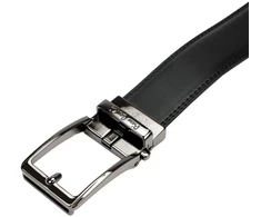 skóra ekologiczna Męski paski Pierre Cardin 3364 GG49 Juodas