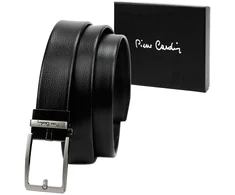 Juodas dirželis męski Pierre Cardin 3362 GG47 130 cm