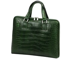 Skórzana aktówka damska Camilla PREMIUM 10.777 CROCO A4